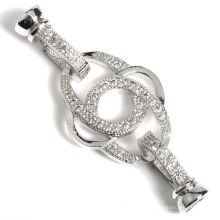 Fashion Jewelry Accessory CZ Micro Pave Jewelry Finding Connector